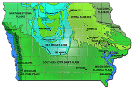 click on region names for description